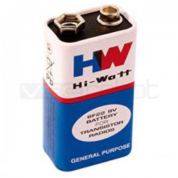 9V HW Battery - Set of 5