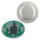 Battery Charge Protection Module 1S 3A for 18650 Lithium Ion Battery - 3.7V - Round PCB Board