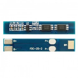 Battery Charge Protection Module 2S 3A for 18650 Lithium Ion Battery - 7.4v - Long PCB Board