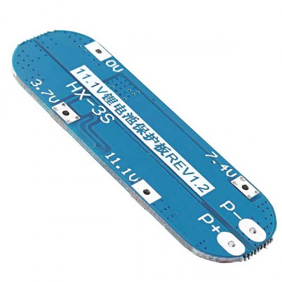 Battery Charge Protection Module 3S 10A for 18650 Lithium Ion Battery - 11.1V - with protection