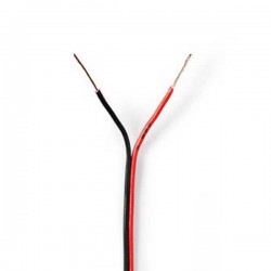 Speaker Cable Red & Black 21 Wire OD 2.5 X 5.0mm - 1 Meter
