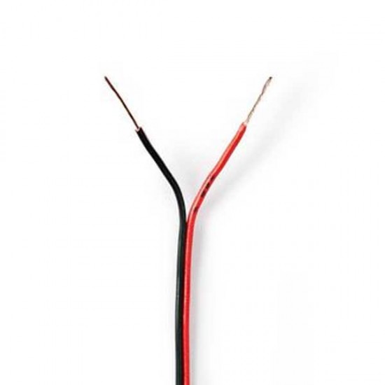 Speaker Cable Red & Black 21 Wire OD 2.5 X 5.0mm - 1 Meter