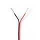 Speaker Cable Red & Black 21 Wire OD 2.5 X 5.0mm - 1 Meter