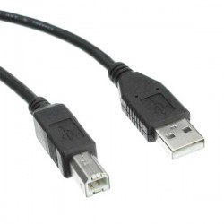 USB A to USB B Cable for Arduino Uno Boards