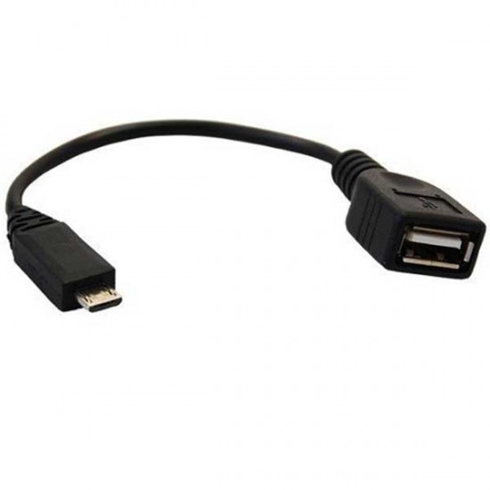 USB 2.0 Micro Male to USB A Female OTG Cable