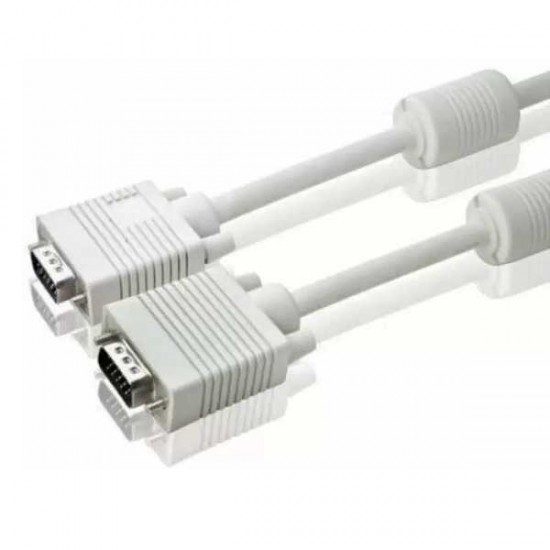Generic 15 Pin Male to Male VGA Cable - 1.5 Meters