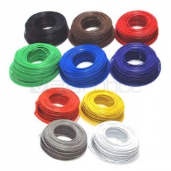 28 AWG Electric Hook-Up Multistrand wire - Red - 1 Meter 28 AWG Electric Hook-Up Multistrand wire - Red - 1 Meter