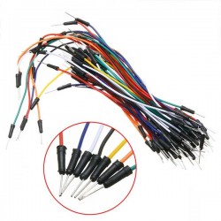 Breadboard Jumper Wire Set - 65 Pieces