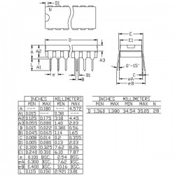 Logic IC - 7483 4 Bit Binary Full Adder IC - 74LS83 Logic IC - 7483 4 Bit Binary Full Adder IC - 74LS83
