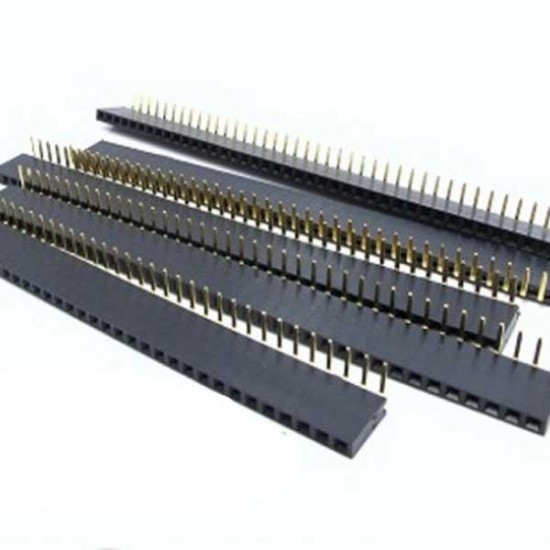 Berg Strip Right Angle 1x40 Female Header Pins