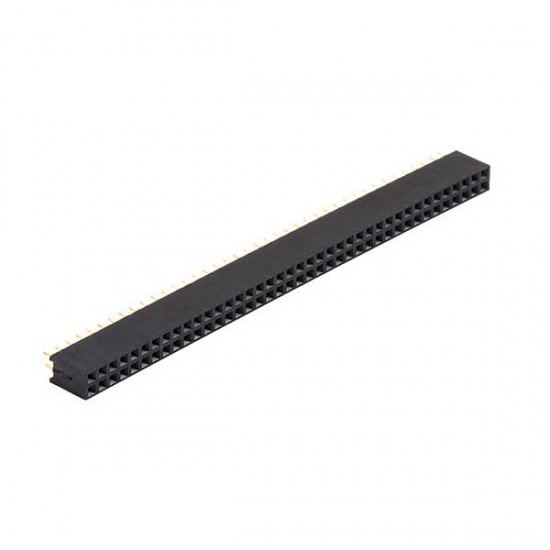Berg Strip Straight 2x40 Female Header Pins