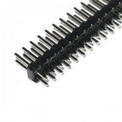 Berg Strip Straight 2x40 Male Header Pins