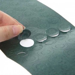 Barley Green Insulation Gasket Paper for Li-ion Battery - 1x5 - With Hole Barley Green Insulation Gasket Paper for Li-ion Battery - 1x5 - With Hole