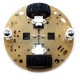 2WD Chassis with N20 Metal Gear Motors - Clear Acrylic - Round