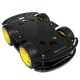 4WD - Four Wheel Drive Multi Utility Robot Chassis