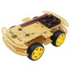 Four Wheel Drive - 4WD Acrylic Robot Chassis Set