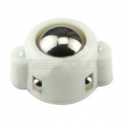 N20 Universal Ball Castor 3PI Wheel - White