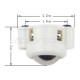 N20 Universal Ball Castor 3PI Wheel - White