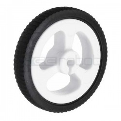 Rubber Wheels for N20 Geared Motor - 34x7mm