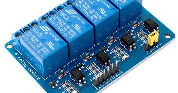 Relay Module - Four Channel with low level trigger