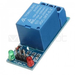 Relay Module - One Channel with low level trigger - No Optocoupler