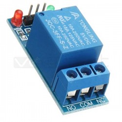 Relay Module - One Channel with low level trigger - No Optocoupler