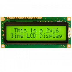 16x2 Alphanumeric LCD Display
