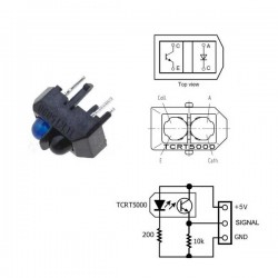 TCRT5000 Infrared Reflective Optical Sensor