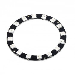 16 Bit WS2812B 5050 RGB LED Circular Development Board 
