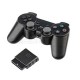 Wireless Controller for PS2 with receiver - Black