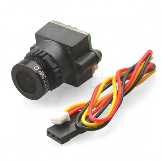 FPV Mini Video Camera 1000TVL 2.8mm lens with Camera base