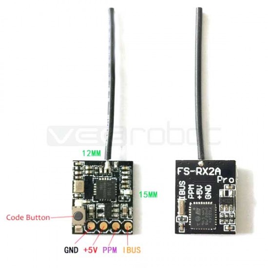 FlySky FS-RX2A 2.4Ghz Receiver