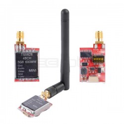 TS5828 Micro VTX 5.8G 600mW 48CH Mini FPV Transmitter TS5828 Micro VTX 5.8G 600mW 48CH Mini FPV Transmitter