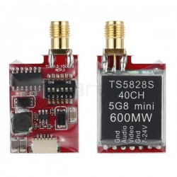 TS5828S Micro VTX 5.8G 600mW 48CH Mini FPV Transmitter