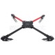 X525 Glass fiber Foldable Quadcopter Frame - Red and Black