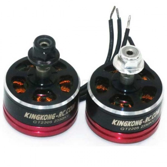 KINGKONG 2205 GT2205 2350KV 2-4S Brushless Motor CW and CCW